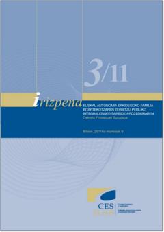 3/11 Irizpena, Euskal Autonomia Erkidegoko Familia Bitartekotzaren Zerbitzu Publiko Integralerako Sarbide Prozeduraren Dekretu Proiektuari buruzkoa.